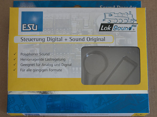 ESU 54499 Loksound Decoder V 4.3 32 Mbit 21 pol (Bild zeigt einen anderen Decoder)