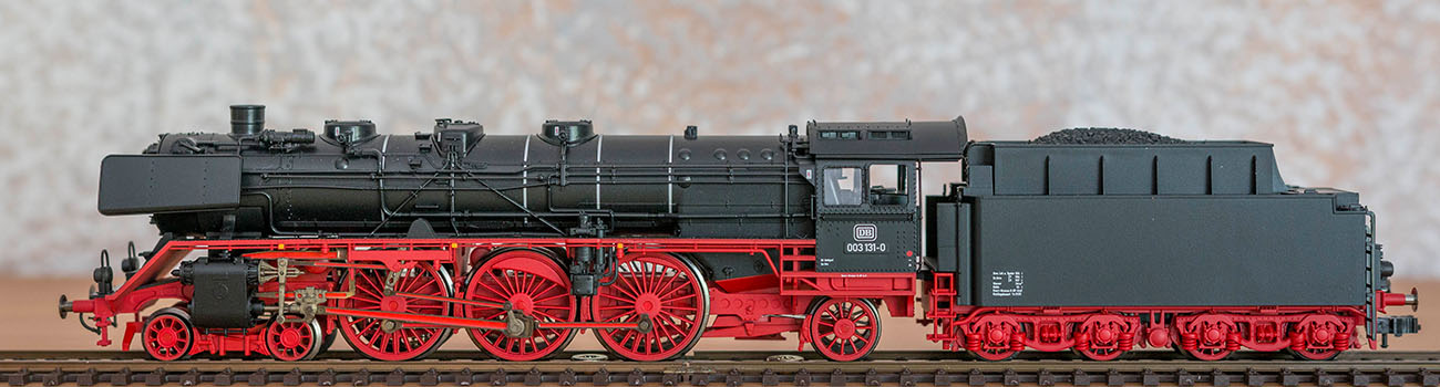 Dampflokomotive: Baureihe 003 131-0 (BR 03.0-2), Deutsche Bundesbahn 