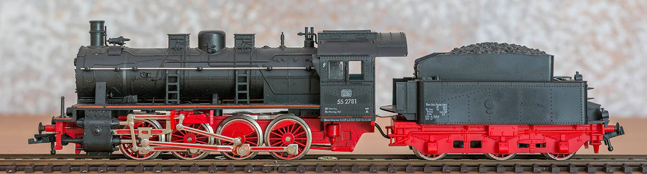 Dampflokomotive: Baureihe 55 2781